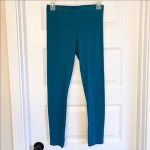 Teal leggings